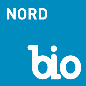 Logo Bio Nord auf blauem Grund